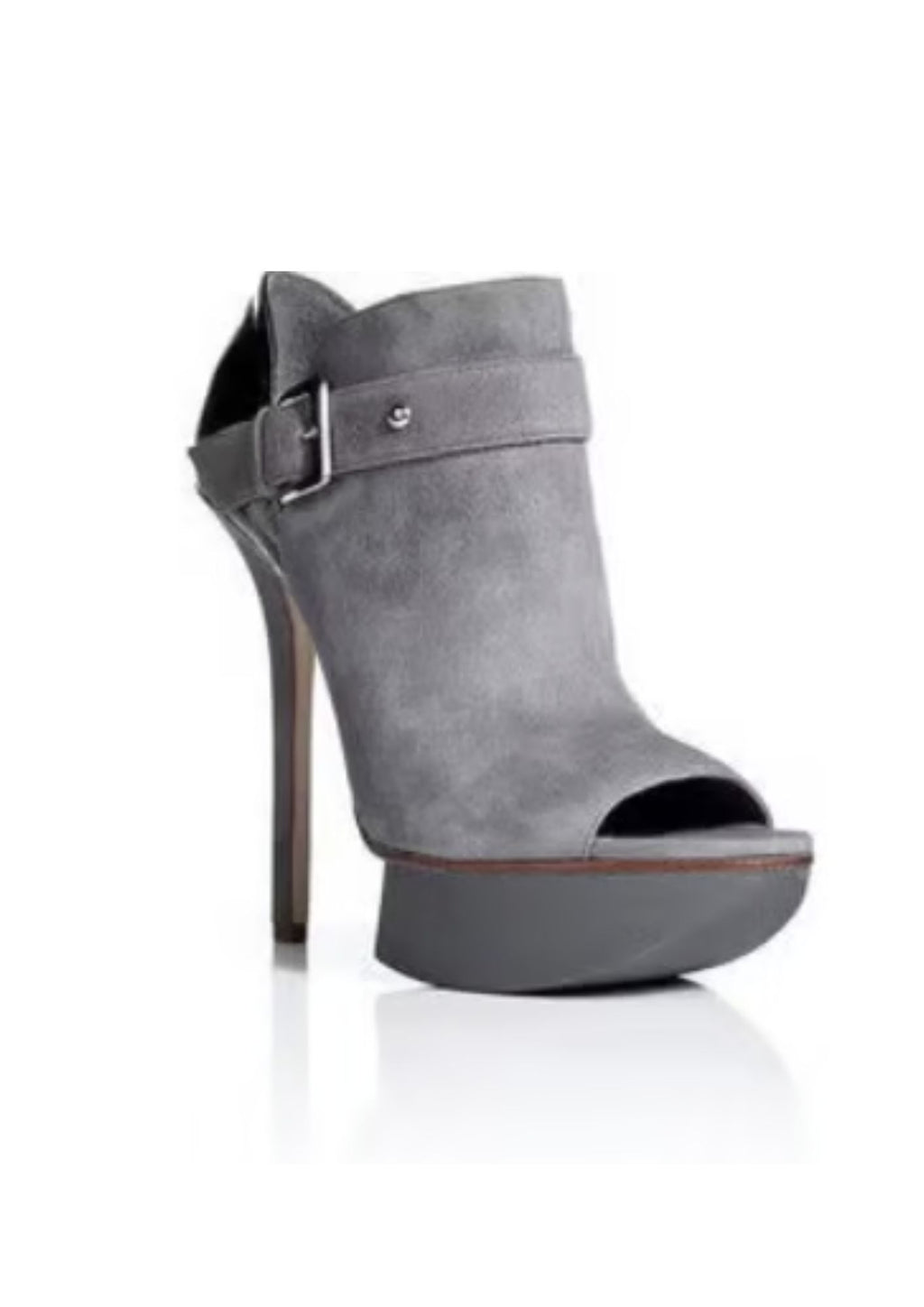 Camilla Skovgaard High vamp booties with buckled strap Winter 2011 - size 40 EU