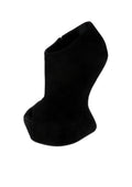 Giuseppe Zanotti Suede Sculpted Peep Toe Platform Wedges - size 36 EU