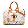 Louis Vuitton Speedy 30 Murakami white Multicolor