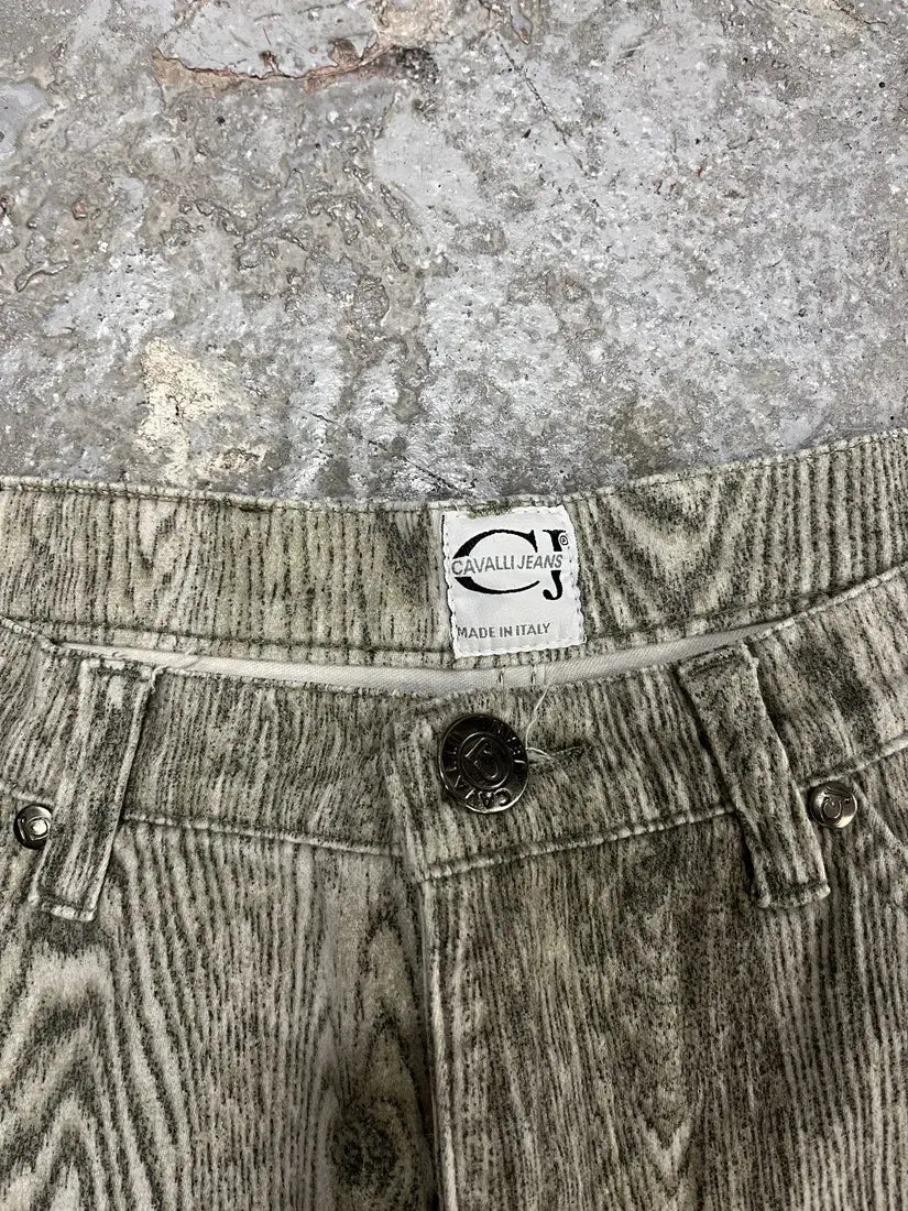 Roberto Cavalli 1990s Wood pants  - size 40/L