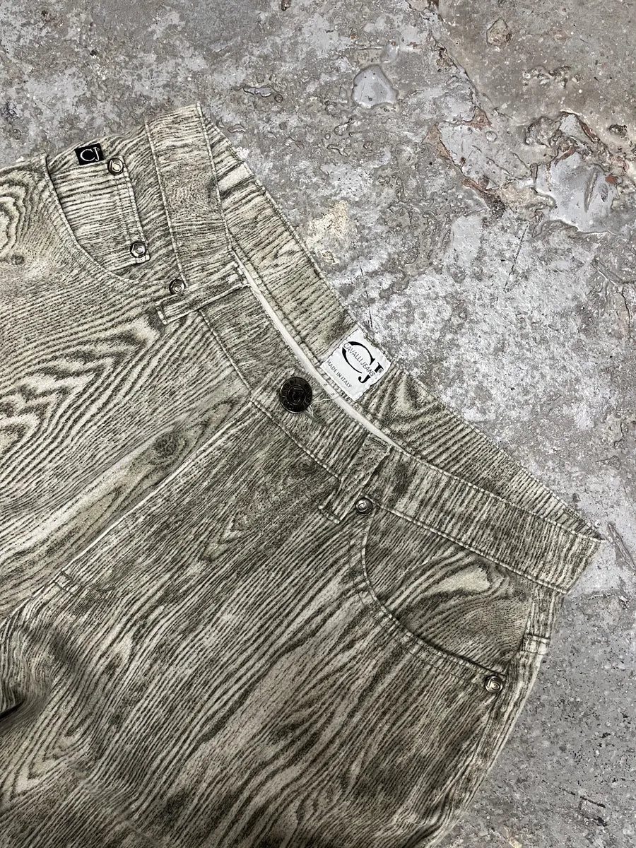 Roberto Cavalli 1990s Wood pants  - size 40/L