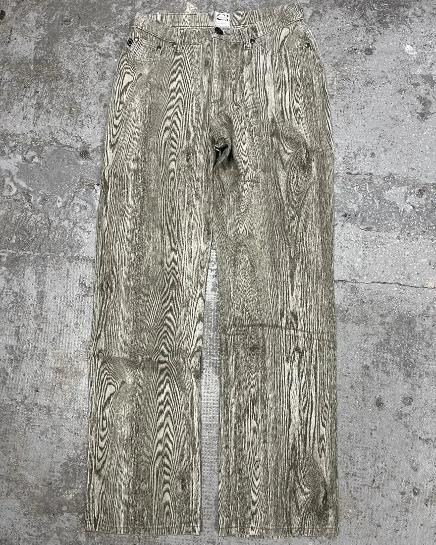 Roberto Cavalli 1990s Wood pants  - size 40/L