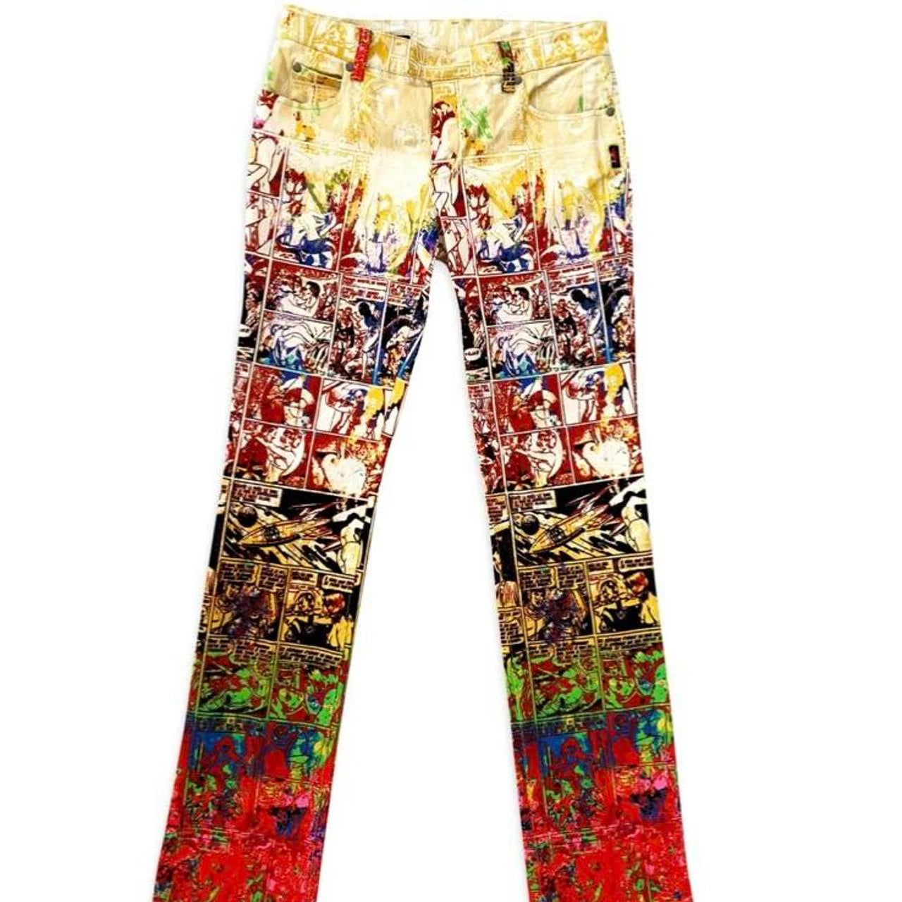 Jean Paul Gaultier Comic Book AW95 Pants - size 36 EU